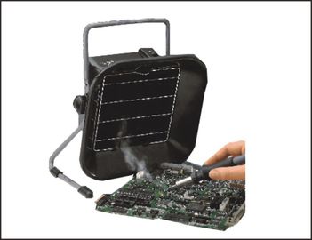 Activated Carbon Filter Solder Smoke Absorber , 13W / 15W Soldering Fume Extractor