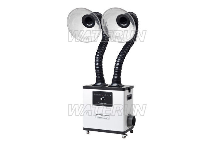 High Power 200W Medical Fume Extractor , Carbon Filter Extractor with Ducts